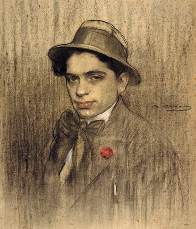 MNAC - Lluís Bagaria by Ramon Casas i Carbo